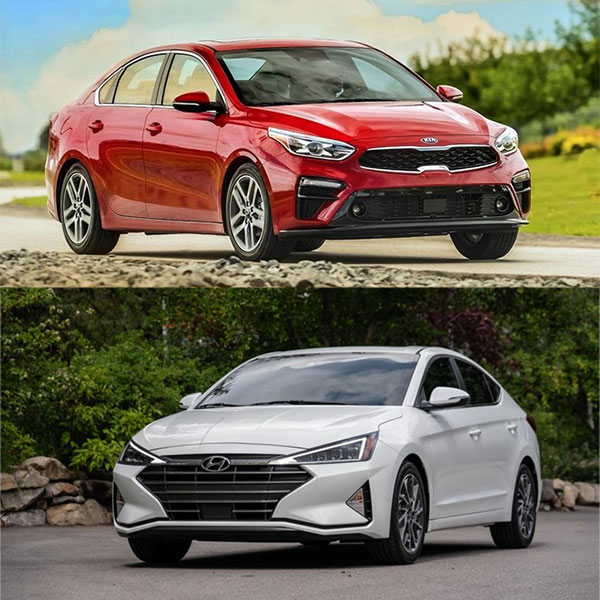 So Sánh Cerato Và Elantra 2020 - Dưới 600 Triệu Nên Chọn Xe Sedan Nào?